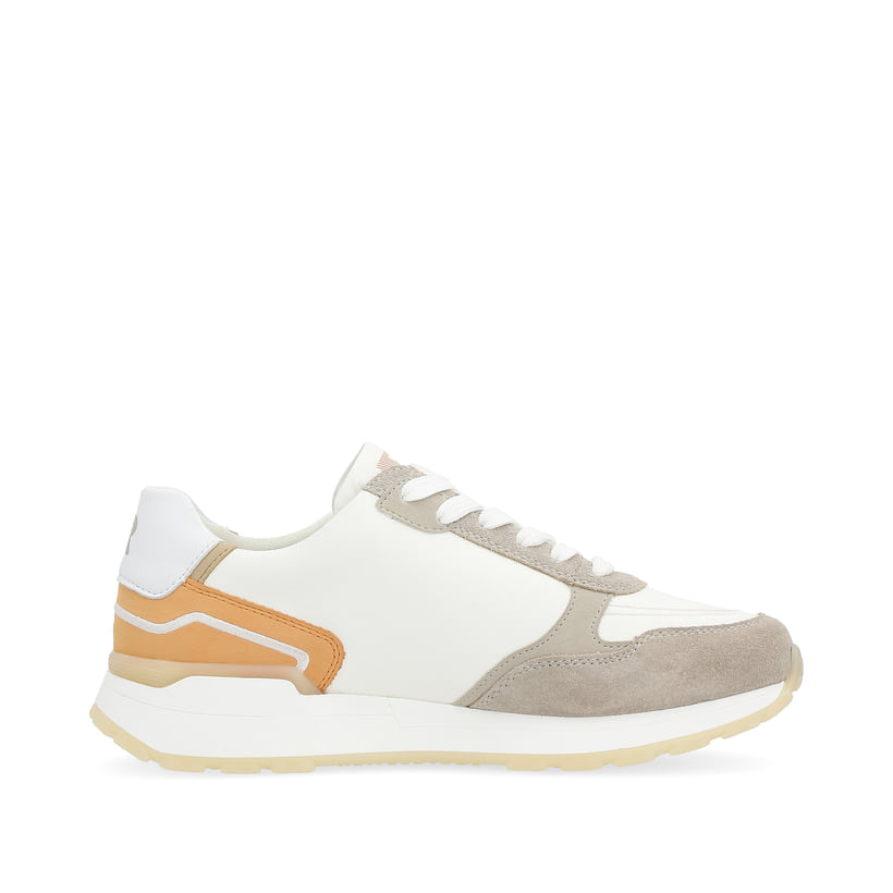 Rieker Artikelnummer W0609-81 Rieker Damen Sneaker Low Creamy-white Clay-beige