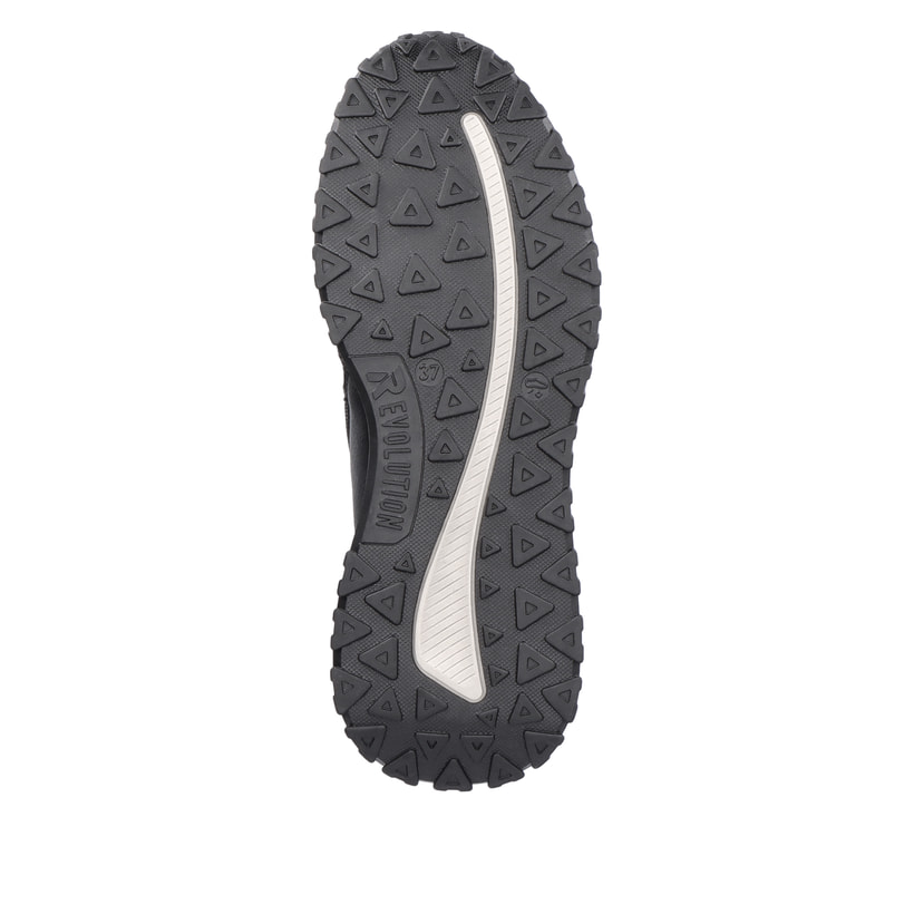 Rieker Artikelnummer W0661-00 Rieker Damen Sneaker High Steel Black