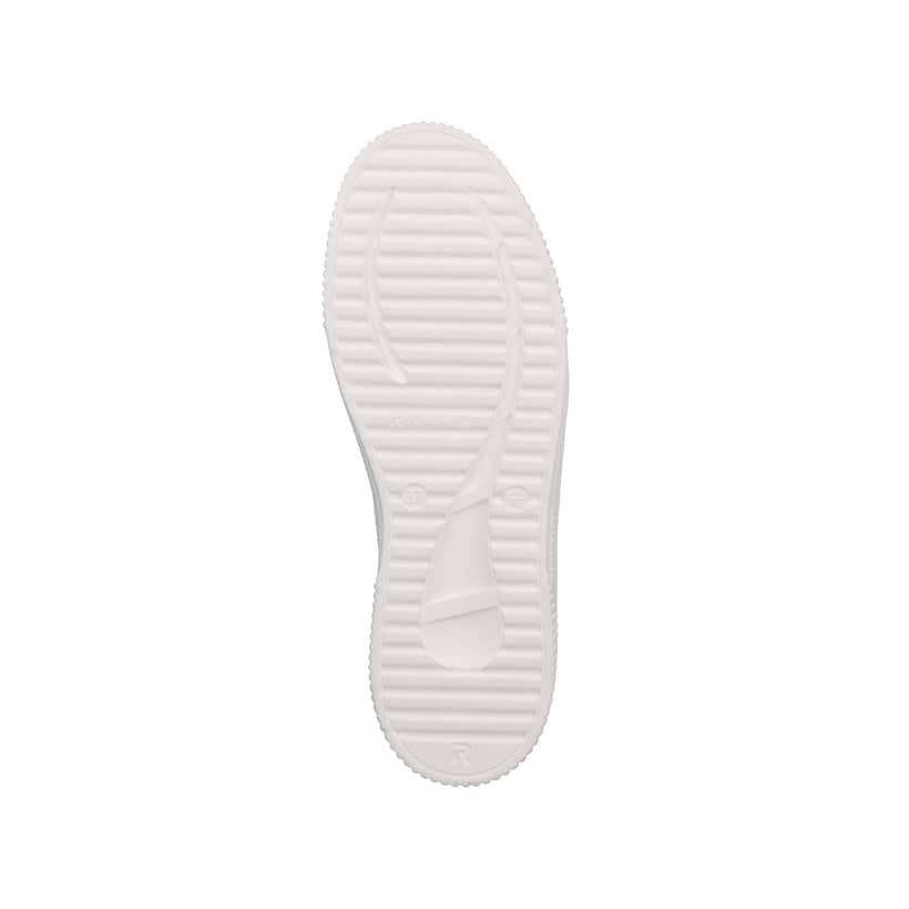 Rieker Artikelnummer W0701-80 Rieker Damen Sneaker Low Swan-white Stone-grey