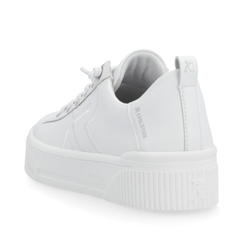 Rieker Artikelnummer W0705-80 Rieker Damen Sneaker Low Clear White