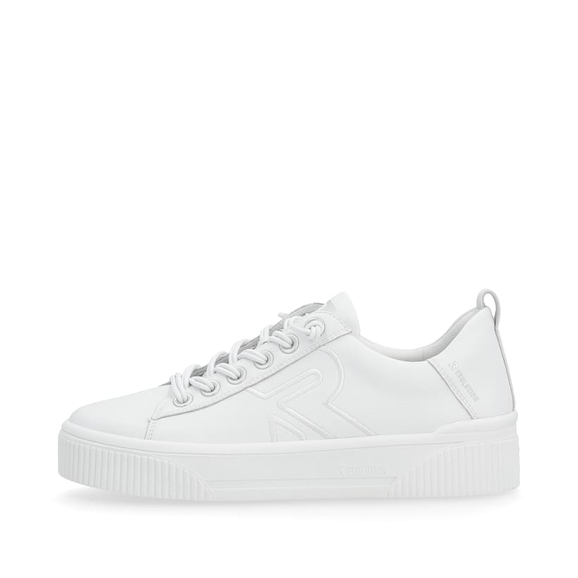 Rieker Artikelnummer W0705-80 Rieker Damen Sneaker Low Clear White