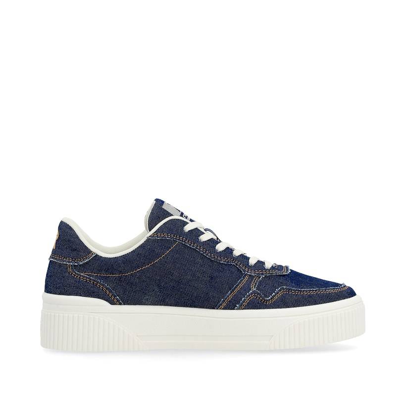 Rieker Artikelnummer W0706-14 Rieker Damen Sneaker Low Denim