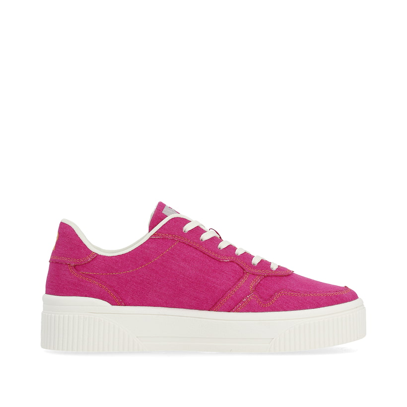 Rieker Artikelnummer W0706-31 Rieker Damen Sneaker Low Magenta