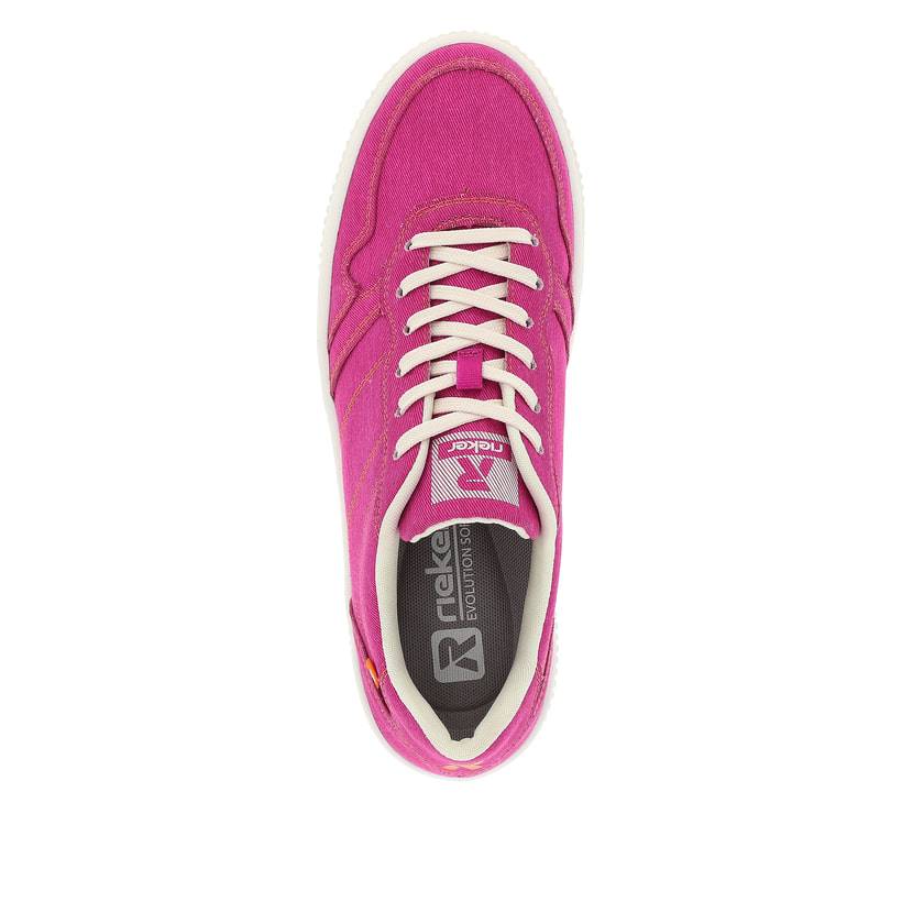 Rieker Artikelnummer W0706-31 Rieker Damen Sneaker Low Magenta