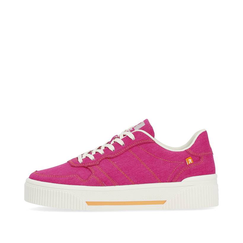 Rieker Artikelnummer W0706-31 Rieker Damen Sneaker Low Magenta