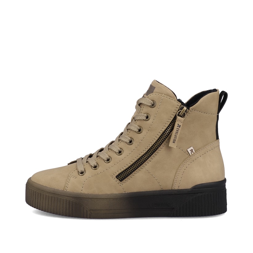 Rieker Artikelnummer W0761-20 Rieker Damen Sneaker High cinnamon