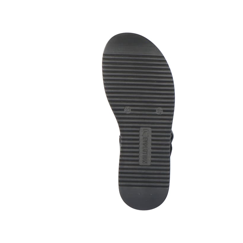 Rieker Artikelnummer W0800-00 Rieker Damen Riemchensandalen Midnight Black