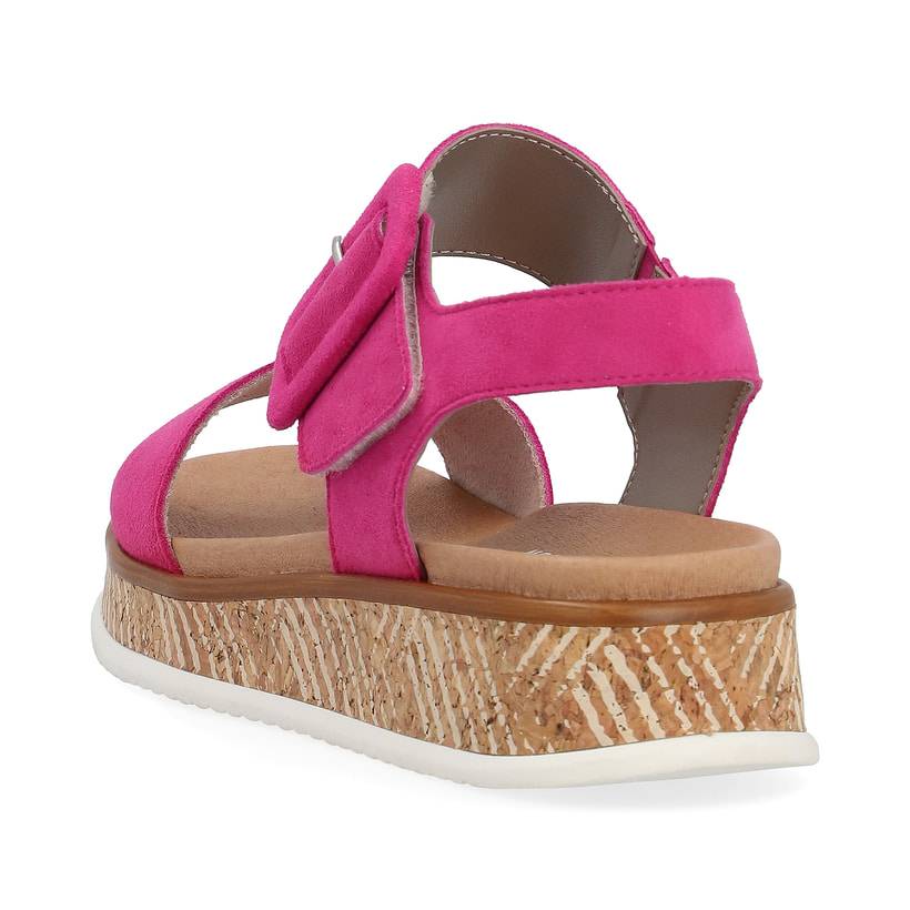 Rieker Artikelnummer W0800-31 Rieker Damen Riemchensandalen Magenta