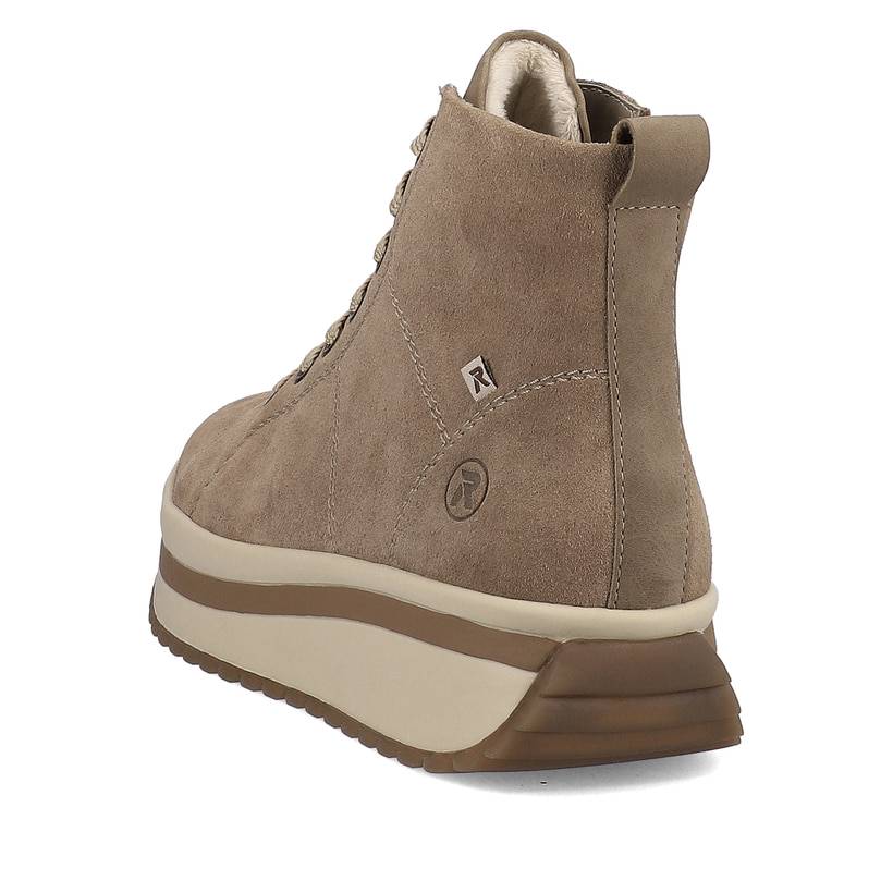 Rieker Artikelnummer W0960-64 Rieker Damen Sneaker High Hazel Wood