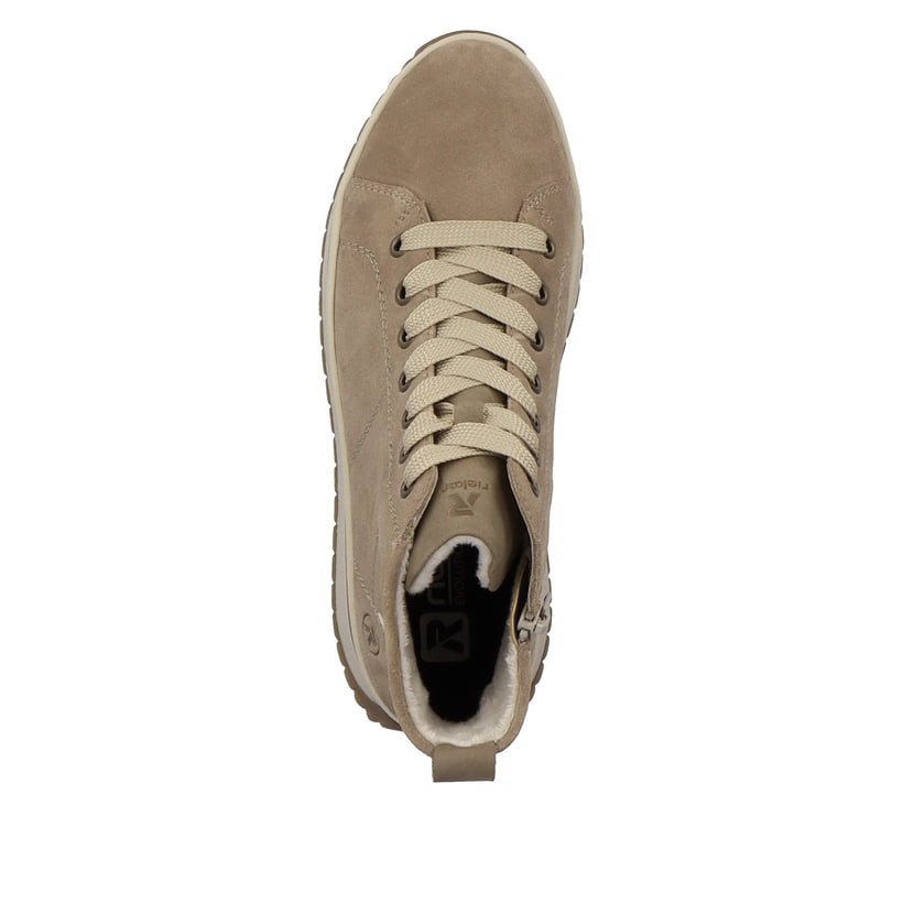 Rieker Artikelnummer W0960-64 Rieker Damen Sneaker High Hazel Wood