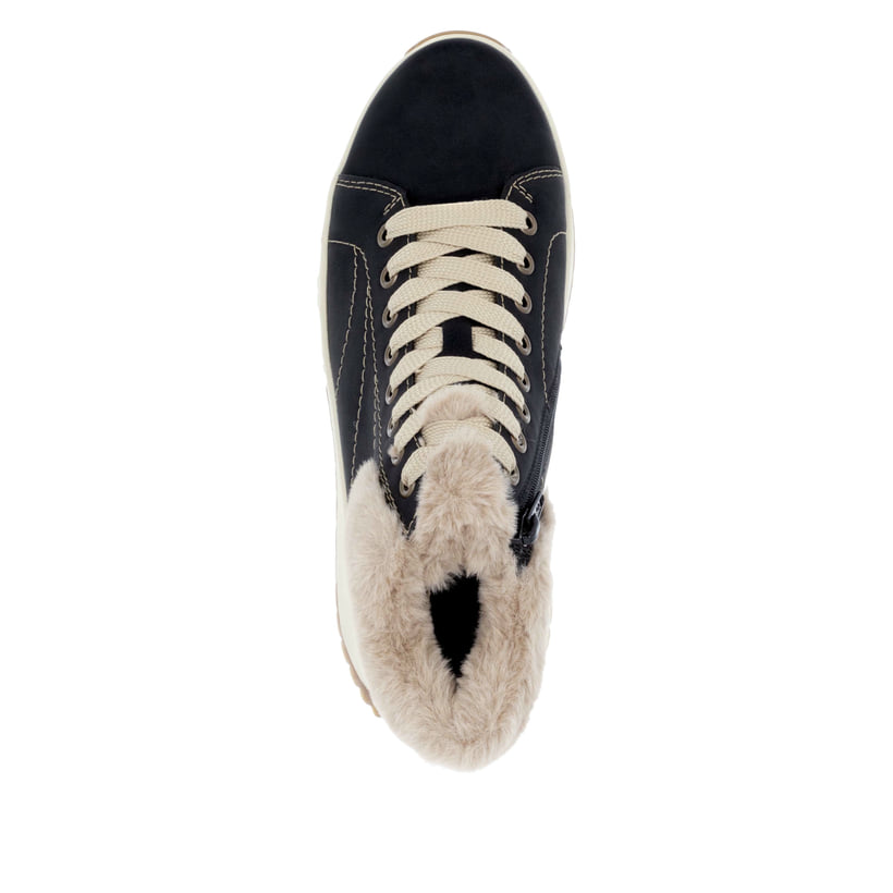 Rieker Artikelnummer W0961-01 Rieker Damen Sneaker High Urbanschwarz