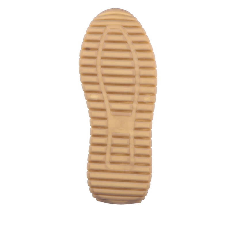 Rieker Artikelnummer W0961-24 Rieker Damen Sneaker High Caramel-brown Creme-beige