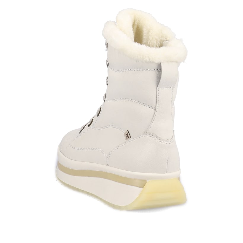 Rieker Artikelnummer W0963-80 Rieker Damen Schnürstiefel Frostweiß