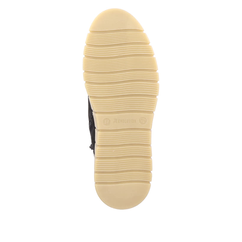 Rieker Artikelnummer W1061-00 Rieker Damen Chelsea Boots Urban-black Sand-beige