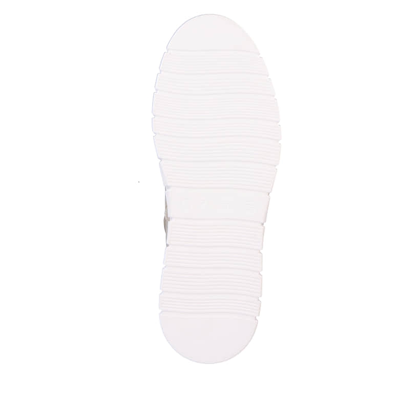 Rieker Artikelnummer W1071-90 Rieker Damen Sneaker High Glittery-gold Frost-white