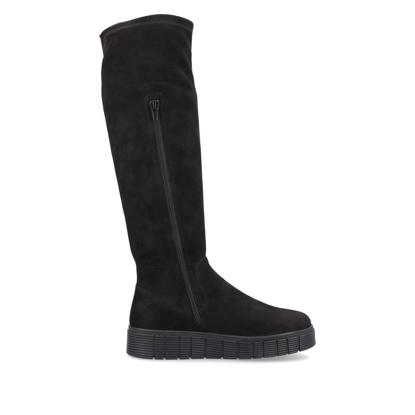 Rieker Artikelnummer W1080-00 Rieker Damen Hochschaftstiefel Deep Black