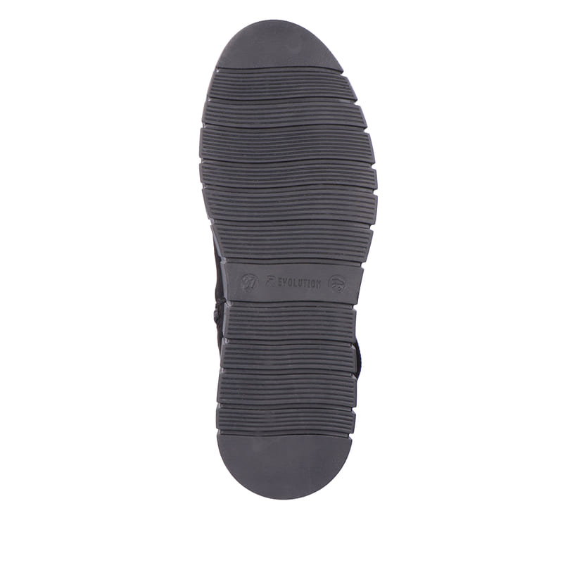 Rieker Artikelnummer W1080-00 Rieker Damen Hochschaftstiefel Deep Black