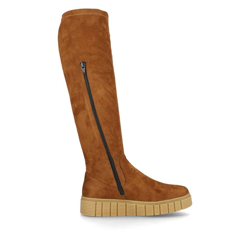 Rieker Artikelnummer W1080-24 Rieker Damen Hochschaftstiefel Caramel Brown