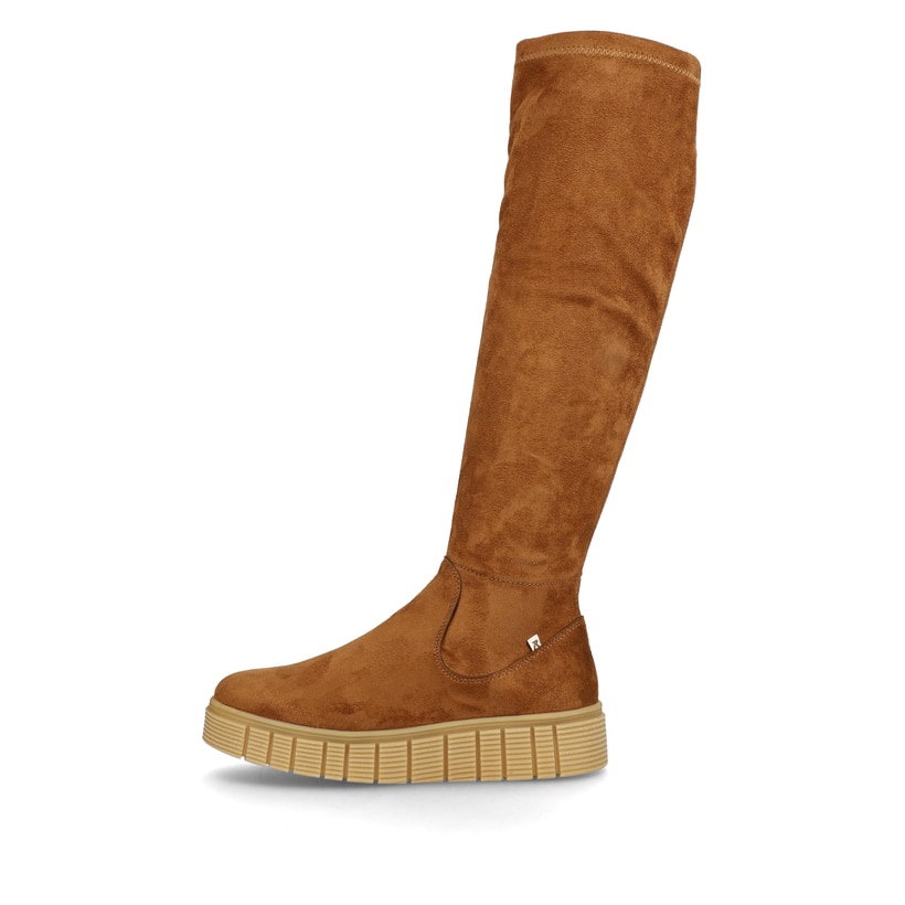 Rieker Artikelnummer W1080-24 Rieker Damen Hochschaftstiefel caramel brown