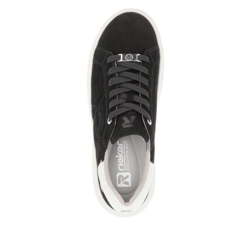 Rieker Artikelnummer W1204-00 Rieker Damen Sneaker Low Urbanschwarz
