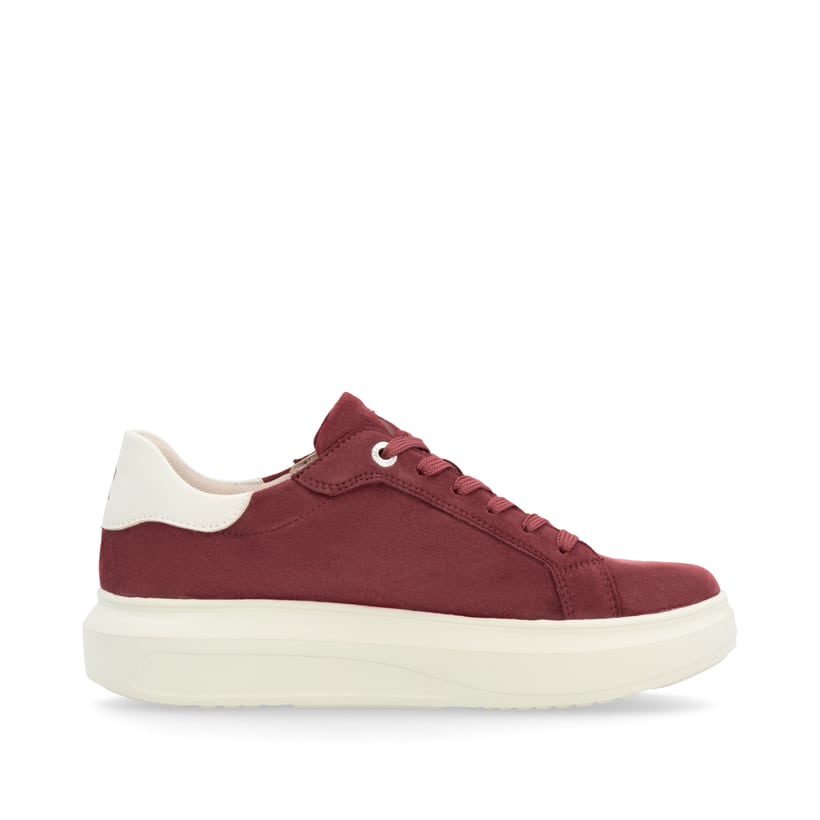 Rieker Artikelnummer W1204-35 Rieker Damen Sneaker Low Kirschrot