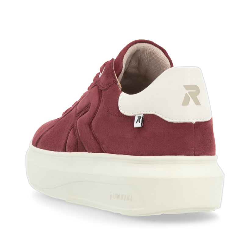 Rieker Artikelnummer W1204-35 Rieker Damen Sneaker Low Kirschrot