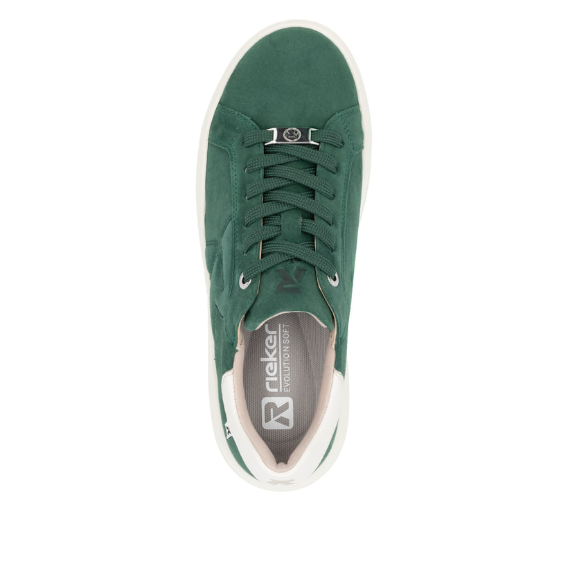 Rieker Artikelnummer W1204-54 Rieker Damen Sneaker Low Waldgrün