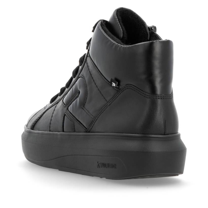Rieker Artikelnummer W1270-00 Rieker Damen Sneaker High Tiefschwarz