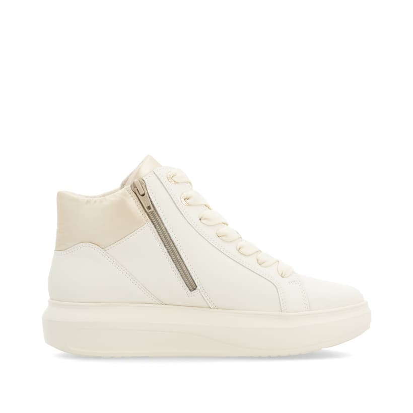 Rieker Artikelnummer W1270-60 Rieker Damen Sneaker High Vanilleweiß