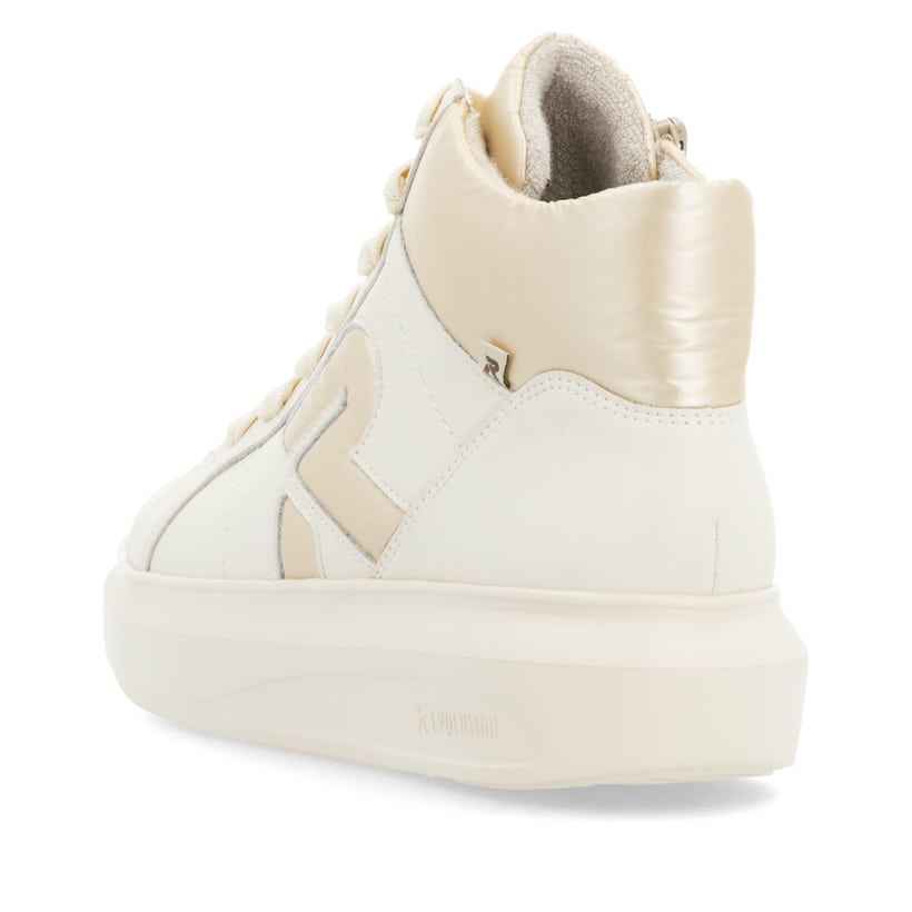 Rieker Artikelnummer W1270-60 Rieker Damen Sneaker High Vanilleweiß