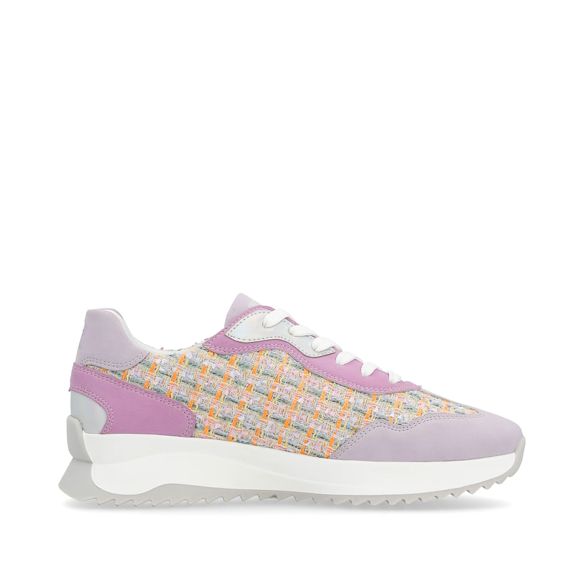 Rieker Artikelnummer W1300-90 Rieker Damen Sneaker Low Lavender Multi