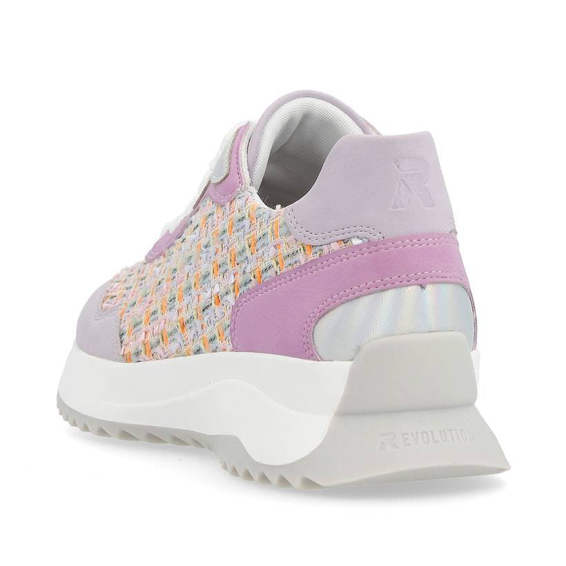 Rieker Artikelnummer W1300-90 Rieker Damen Sneaker Low Lavender Multi