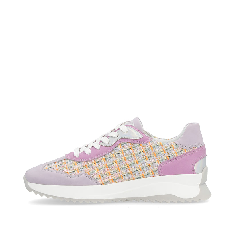 Rieker Artikelnummer W1300-90 Rieker Damen Sneaker Low Lavender Multi
