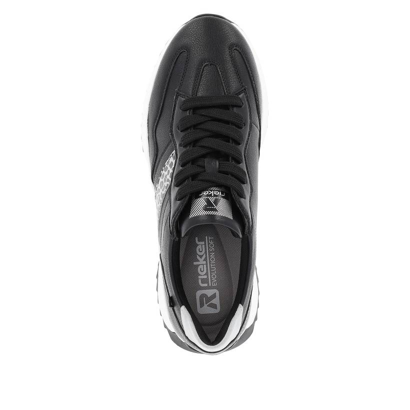 Rieker Artikelnummer W1301-00 Rieker Damen Sneaker Low Urban Black