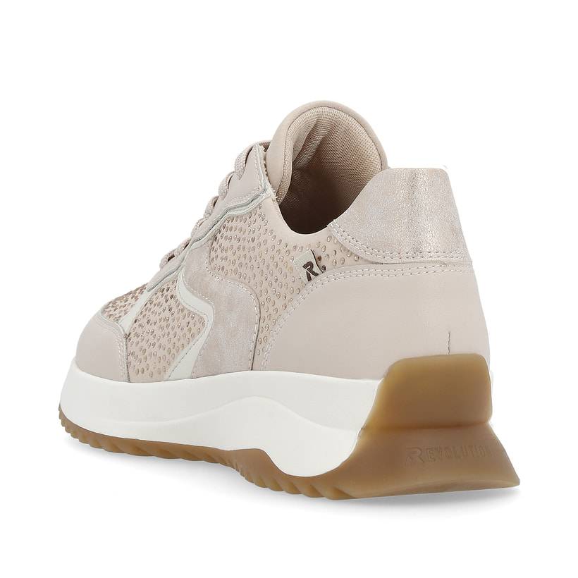 Rieker Artikelnummer W1304-31 Rieker Damen Sneaker Low Champagne