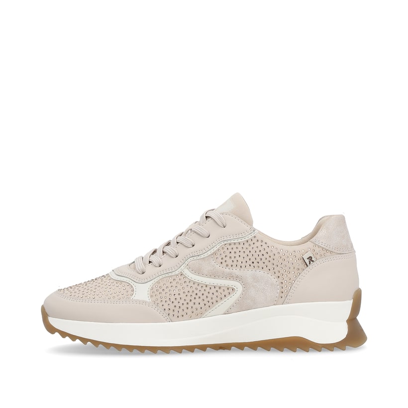 Rieker Artikelnummer W1304-31 Rieker Damen Sneaker Low champagne