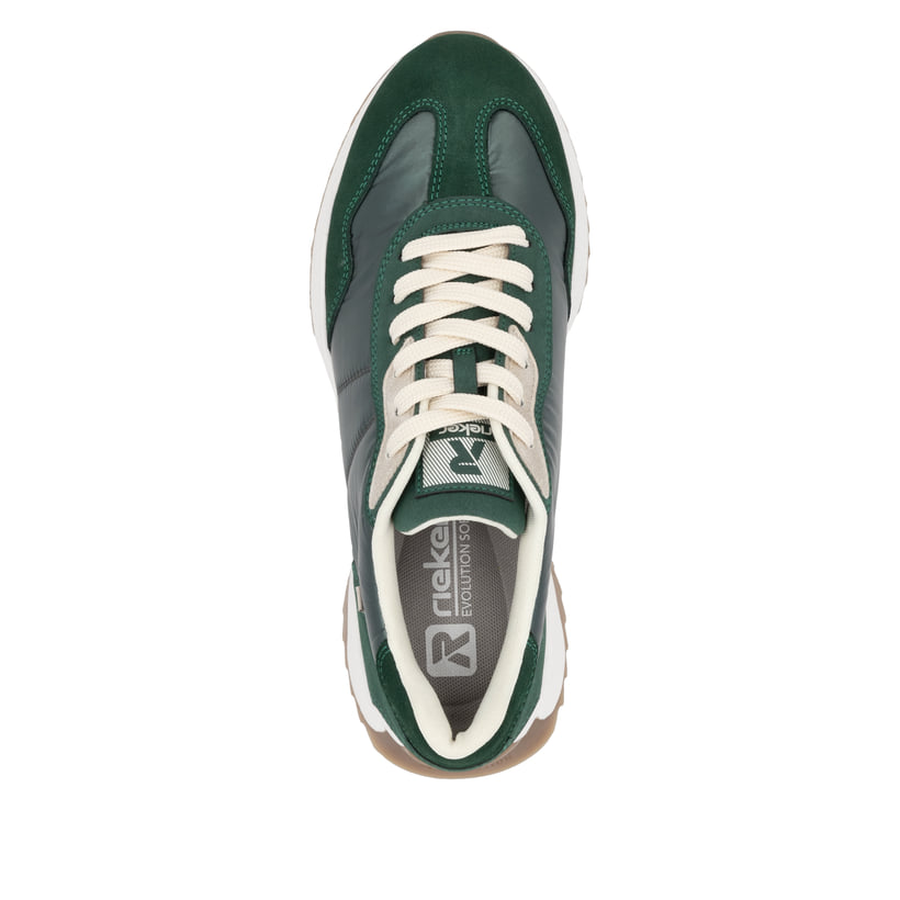 Rieker Artikelnummer W1306-54 Rieker Damen Sneaker Low Waldgrün