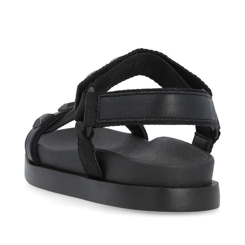 Rieker Artikelnummer W1450-00 Rieker Damen Trekkingsandalen Deep Black
