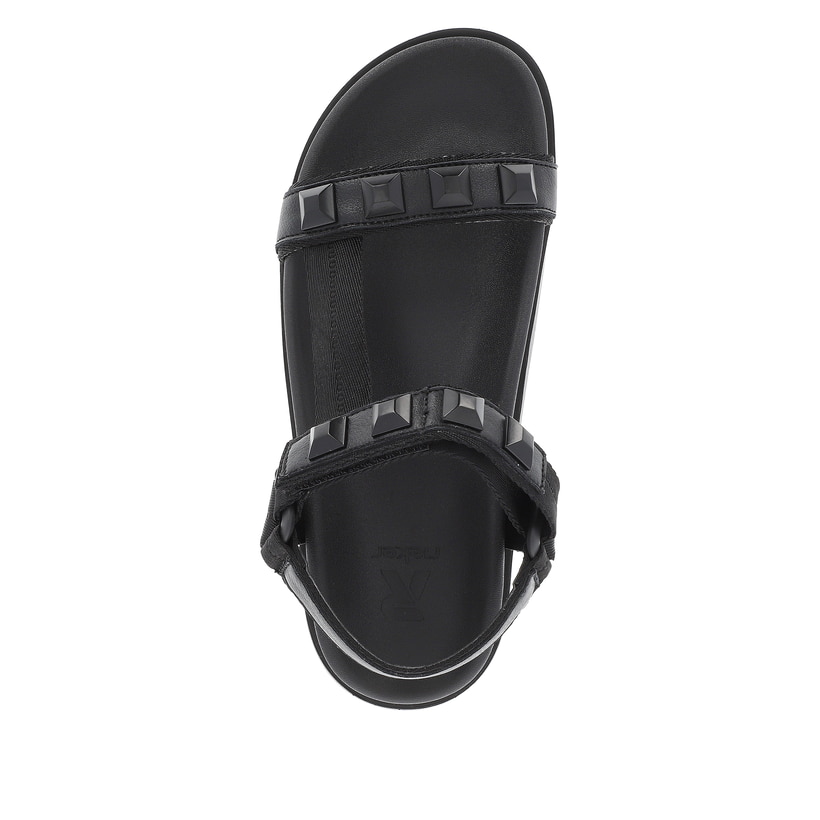 Rieker Artikelnummer W1450-00 Rieker Damen Trekkingsandalen Deep Black