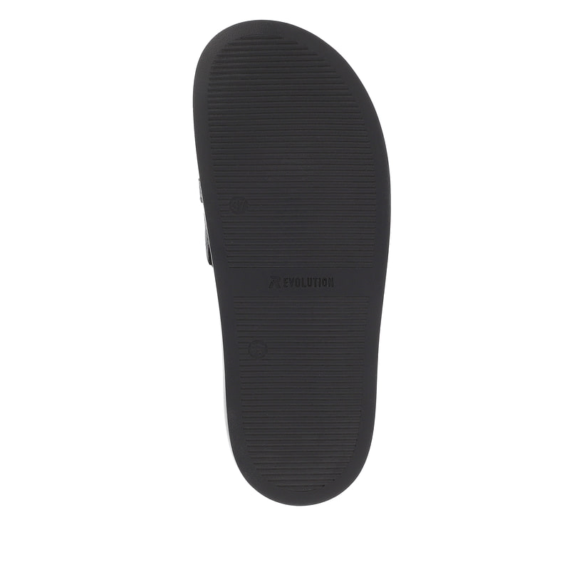 Rieker Artikelnummer W1452-00 Rieker Damen Pantoletten Noir