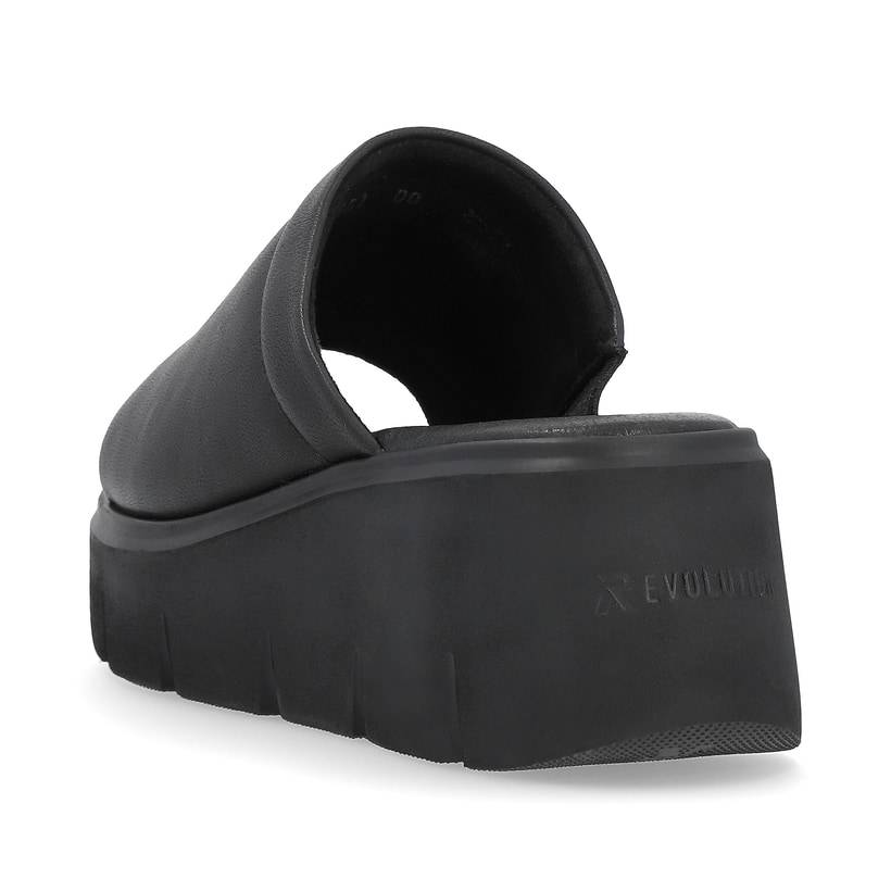 Rieker Artikelnummer W1551-00 Rieker Damen Pantoletten Deep Black