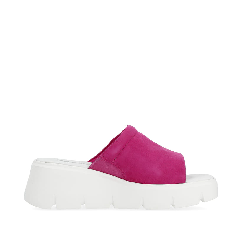 Rieker Artikelnummer W1551-31 Rieker Damen Pantoletten Fuchsia