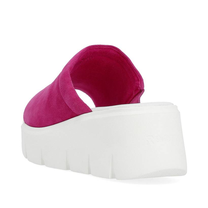 Rieker Artikelnummer W1551-31 Rieker Damen Pantoletten Fuchsia