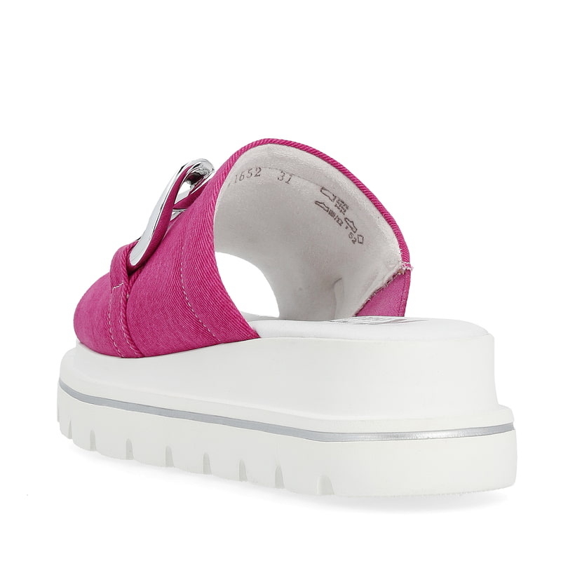 Rieker Artikelnummer W1652-31 Rieker Damen Pantoletten Fuchsia