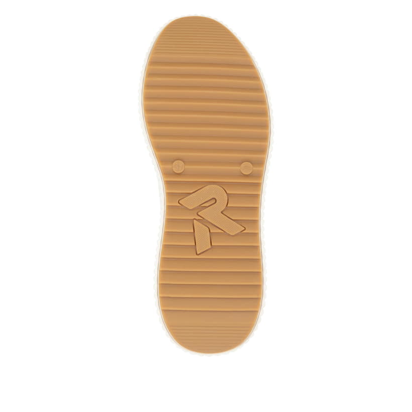 Rieker Artikelnummer W1700-61 Rieker Damen Sneaker Low Vanilleweiß-grün