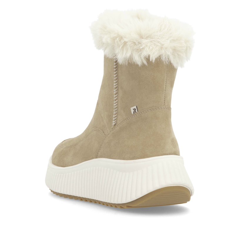 Rieker Artikelnummer W1772-62 Rieker Damen Kurzstiefel Lehmbeige