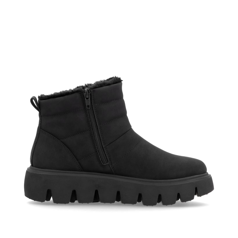 Rieker Artikelnummer W2070-00 Rieker Damen Kurzstiefel Graphitschwarz