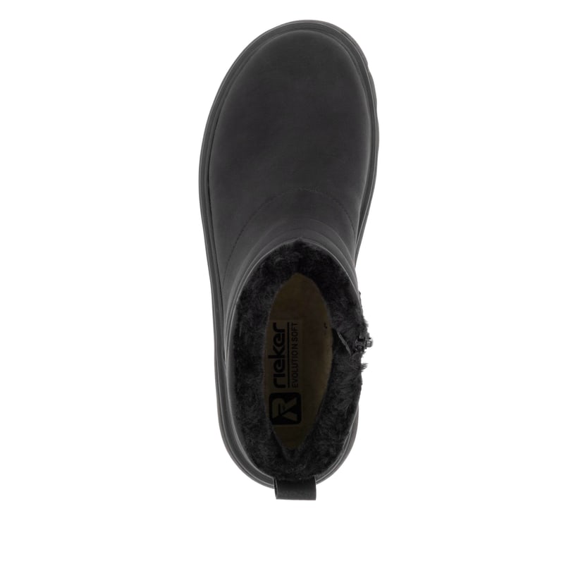 Rieker Artikelnummer W2070-00 Rieker Damen Kurzstiefel Graphitschwarz