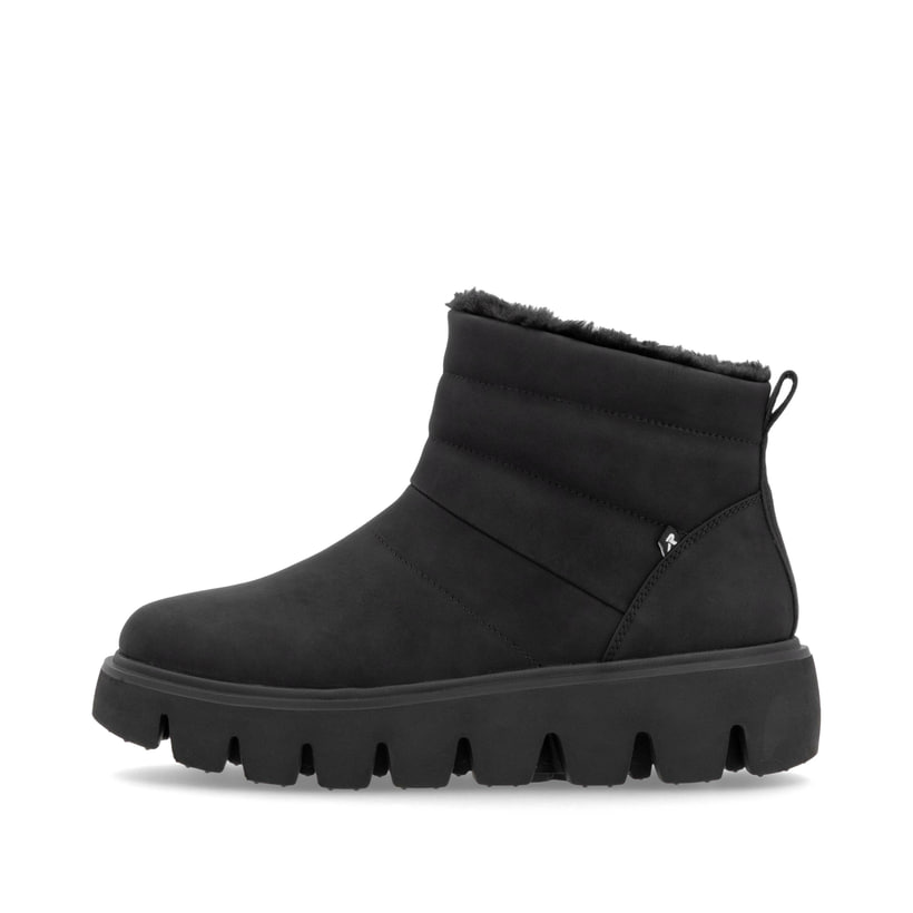 Rieker Artikelnummer W2070-00 Rieker Damen Kurzstiefel graphitschwarz