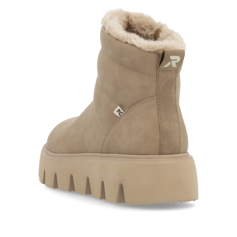 Rieker Artikelnummer W2070-20 Rieker Damen Kurzstiefel Lehmbeige